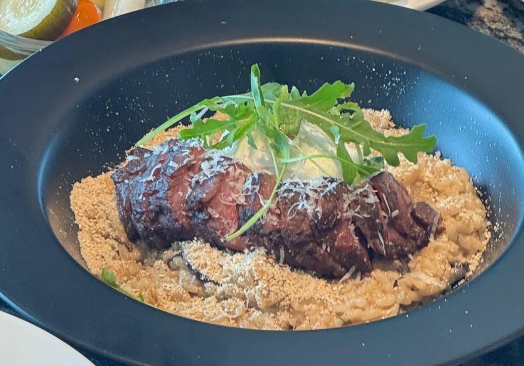 포치니 & 스테이크 리조또