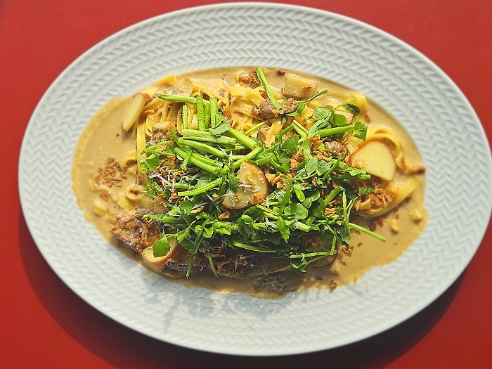 불고기미나리파스타